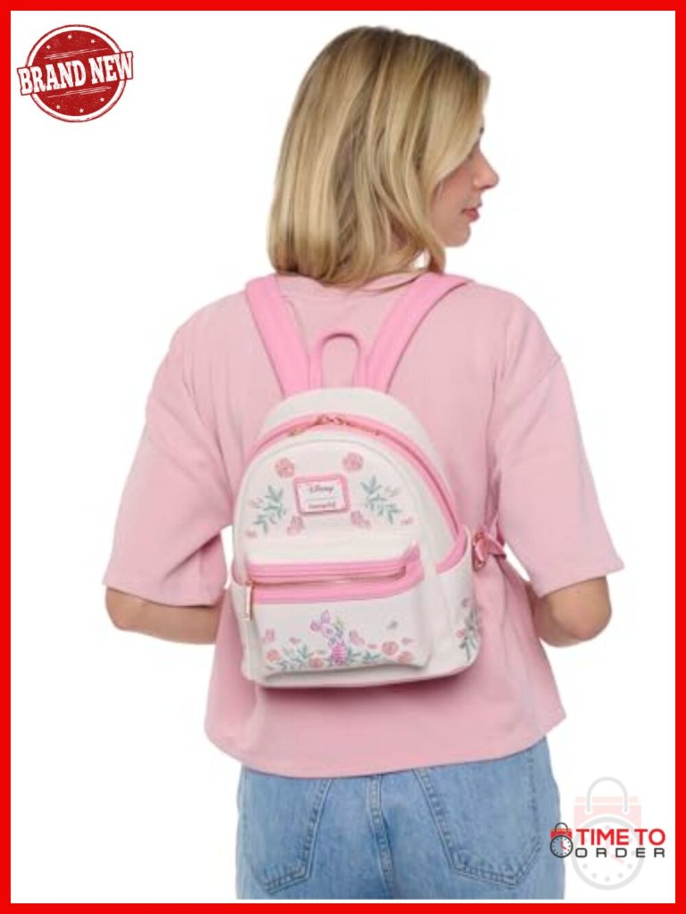 Mini Fashion Backpack Double Strap Shoulder Bag Faux Leather - Picture 6 of 6
